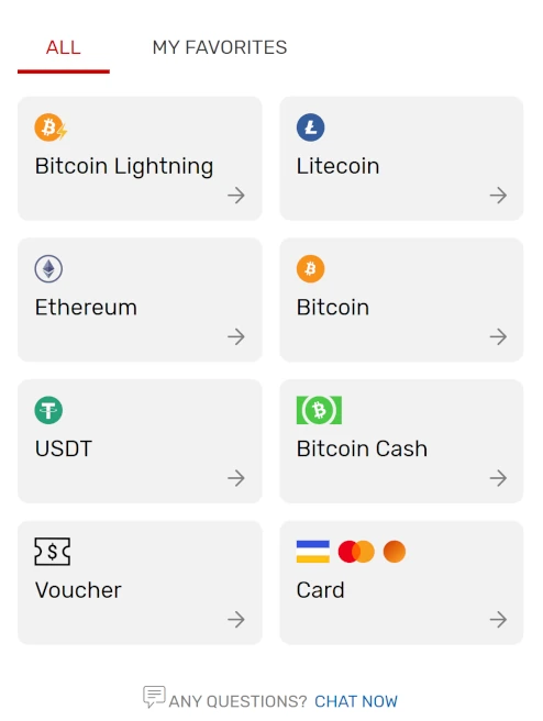 options